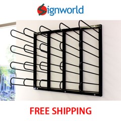 Vinyl Roll Rack Wall Mount DIGITAL MEDIA, PRINTING, PRE-MASK STORAGE