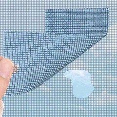 Window Screen Repair Tape Self-Adhesive Anti-Insect Mesh Patch For Door/Curtain*