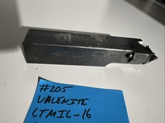 valenite LTMIL-16 Indexible Carbide Lathe Toolholder 5”OAL 1”Shank Threading Tur