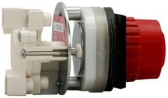Crouse-Hinds N2PS1211R, 600 V, Red Cap, 2NO-2NC, Momentary, Pushbutton, 1 pc