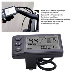 Electric Cycle S866 LCD Display Meter 24V 36V 48V Control Panel With Water XSKK