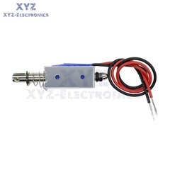 1/2/5/10PCS JF-0530B DC 6V 300mA 5N/10mm Pull Push DC Solenoid Electromagnet