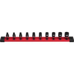 Milwaukee Shockwave 1/4 in. drive SAE 6 Point Standard Impact Rated Shallow