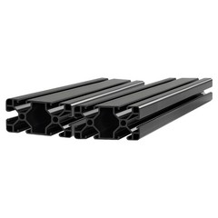 Uimoso 2-10PCS 4080 Aluminum Extrusion 500-2000 mm T/V Slot Anodized Linear Rail