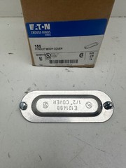 Eaton 150 1/2″ Conduit Body Covers New box of 34