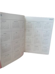 2026 Planner Orange Circle Studio Planner 12 Months Planner Jan-Dec 2026 10×8”
