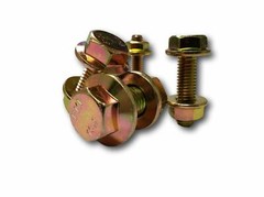 383 Piece Grade 8.8 Metric Flange Bolt & Flange Nut Assortment Kit Yellow Zinc