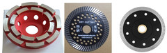 Power Tools 4.5″ Cup Wheel + Turbo Blade + Mesh Blade Cutting Kit marble granite