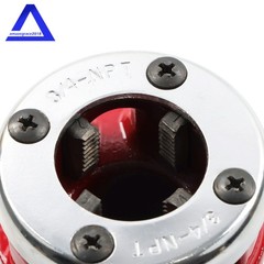 3/4Inch Ratchet Pipe Threader Dies Set Replacement Kit Not for Stainless Steel
