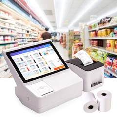 2 1/4″ x 50′ 85′ 3 1/8″ x 230′ Thermal Receipt Paper Credit Card Cash Register