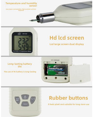 GM1360 Digital Display High-definition Industrial Temperature and Humidity Meter