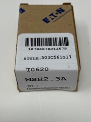 Eaton Cutler-Hammer MSH2.3A Thermal Unit 1.84 to 1.99A Heater For MS Starters