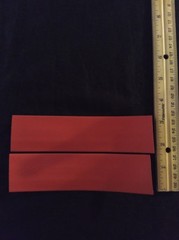 1.0 ” inch 25mm RED 2:1 heat shrink tubing polyolefin (1FOOT)