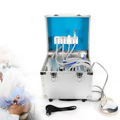 4 Hole Mobile Dental Box, Portable 4 Holes Mobile Dental Unit Turbine Unit