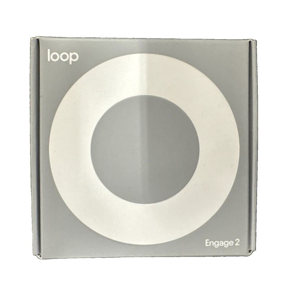 Loop Engage 2 Ear Plugs Everyday 16 dB Noise Reduction Earplugs •Clear• Sealed