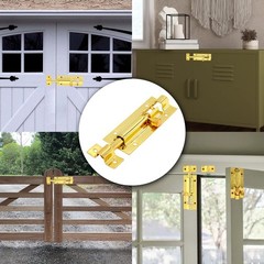Zorfeter 3 Inch Barrel Bolt Latch, Stainless Steel Slide Door Latch Lock with…
