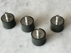 McMaster Carr 9376K74 Vibration Damping Sandwich Mounts 1/4-20 (set of 4)