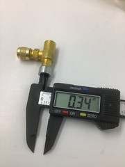 (QTY 10) Lokring Valve Tee As Pictured, 2″ Length, Outside Diameter 0.97 & 0.95