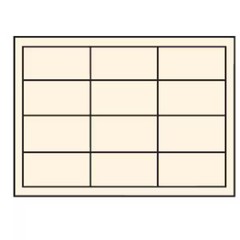 Steel, Compartment Drawer, 9 7/8 in D x 2 1/8 in H x 13 5/8 in W