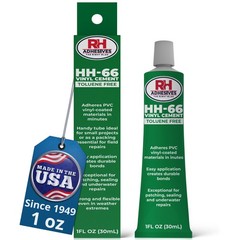 HH66 Toluene Free Vinyl Cement 1 oz Vinyl Adhesive, Cement Glue, Industrial …