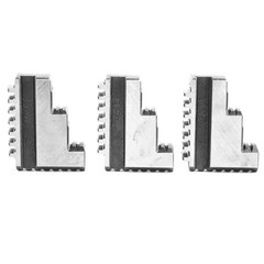 3Pcs K11-125 Internal Jaw 5in Chuck 20CrMnTi High Strength Long Service Life