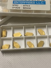 NEW GTN 3 Grade BE3030 INSERTS