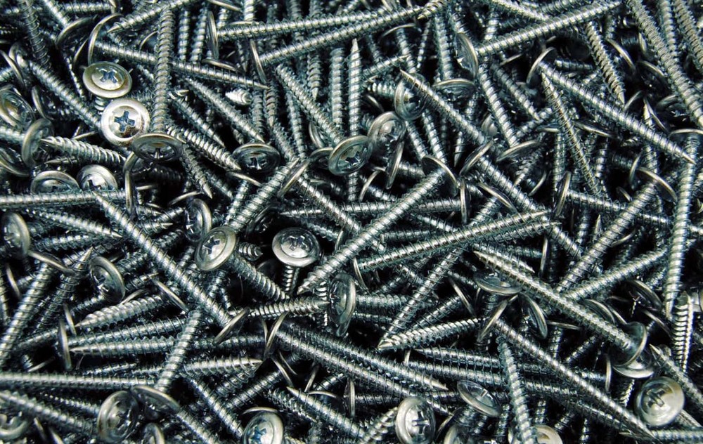 (500) Phillips Mod Truss 8 x 1-5/8″ Zip Screws Self-Piercing K-Lath Sheet Metal