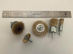 10 Pack Wire Brush for Drill Carbon Steel Wire Wheel Cup Brush 1/4-In Hex Shank