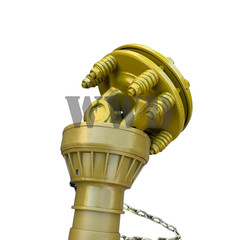 1-3/8″ PTO Drive Shaft 6 Spline Both Ends PTO Driveline Shaft 31.5″-41″ Yellow