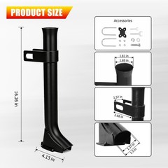 Pipe Layer Attachment for 3-Point Ripper Hitch Lawn Trencher Subsoiler Tractor