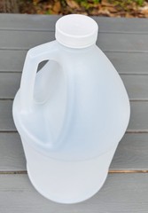 NEW Case of (4) 1 Gallon Jugs w/ Sealing Caps 128oz HDPE Empty Plastic Bottles
