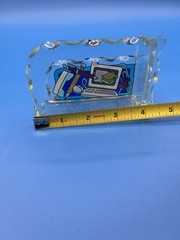 Joan Baker Designs Glass Business Card Holder General Office BCH1024