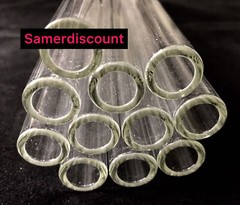 16 mm OD 10 mm ID 2.7 mm wall, Glass Tubing ,select your need
