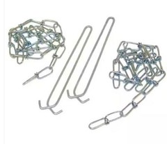 Lithonia Lighting HC36 Wire Hook & Chain 36in Light Hanger Lot of 3 New