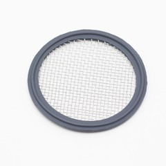 HFS(R) 3” Tri Clamp Screen Gasket Viton w/ Stainless Screen 10 Mesh (2000 μm)