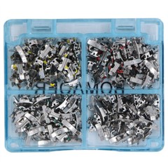 1-10 boxes Dental orthodontic 0.022 roth welding convertible single buccal tube