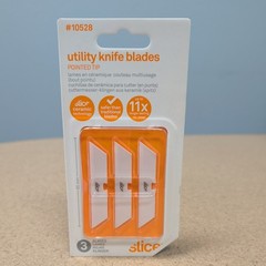 3 Pack Slice 10528 Utility Knife Blades 65mm Blade Length