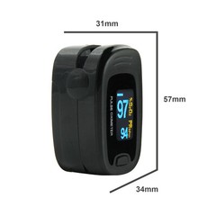 Finger Pulse Oximeter Meter SpO2 Heart Rate Monitor Blood Oxygen Saturation FDA