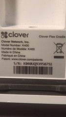 Clover Flex Charging Cradle K400 Brand New