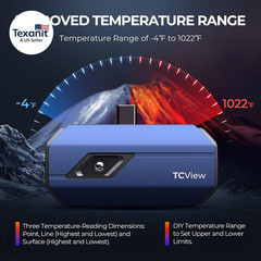 TC001 Thermal Camera for Android, Super IR 512X384 High Resolution, Thermal Imag
