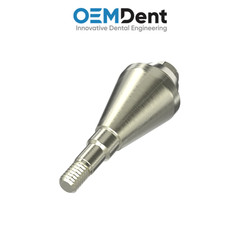 5x Dental Straight Multi Unit Prosthetic Ø4.8mm Megagen® BlueDiamond Compatible