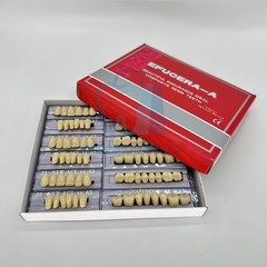 6Sets Denture 23#22# Shade A2 A3 Acrylic Resin Full Set Teeth Upper Lower Dental
