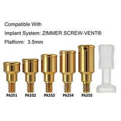 US Dental Locator Abutment for ZIMMER Screw-Vent 3.5 Platform and compatibles