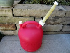 Eagle 2.5 Gallon Vented Gas Fuel Can & Fixed Spout PG-3 Made in USA