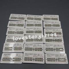 10/20/50 Packs Mini/Standard 018/022 Slot Dental Orthodontic Separable Brackets