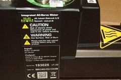 JVL MAC402-D2-CAGM Integrated AC-Servo Motor with MAC00-EP4 Ethernet Module