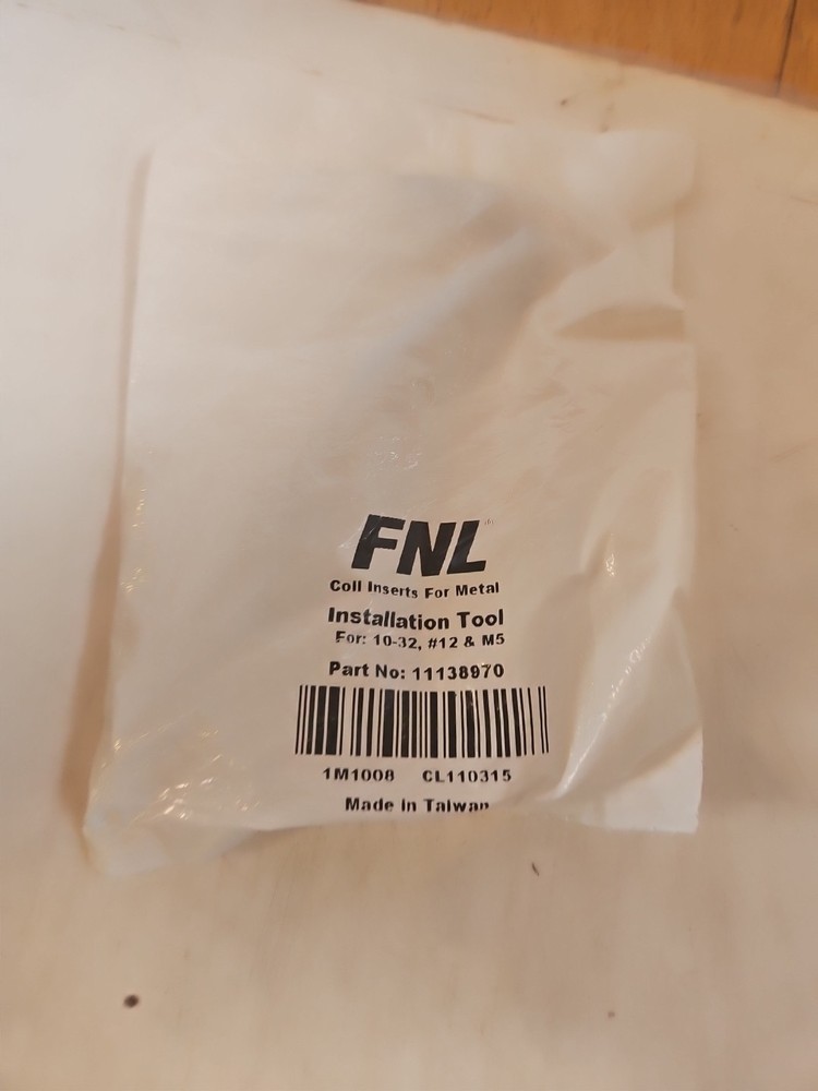General Use Installation Tool For #10-32,#12 & m5 Wire Inserts