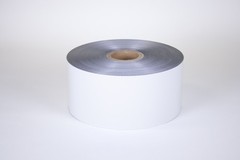 White Aluminum Heat Sealable Film Roll 5.50″ (140mm) High Barrier Roll Stock