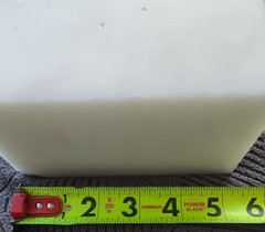 🗽MOISTURE RESISTANT HDPE 3″ X 8-1/2″ X 10″ PLASTIC SHEET