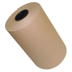 12″ x 1200 ft Brown Kraft Paper 30 lb Basis Weight Roll Packaging Shipping